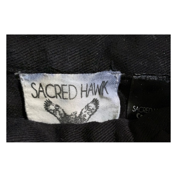 Sacred Hawk Trousers With a Pop Colour Belt Trousers Size XS - Picture 3 of 13